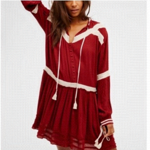 Free people | long sleeve mini dress